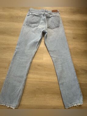 Citizens of Humanity Charlotte High Rise Straight Jeans 26 Distressed